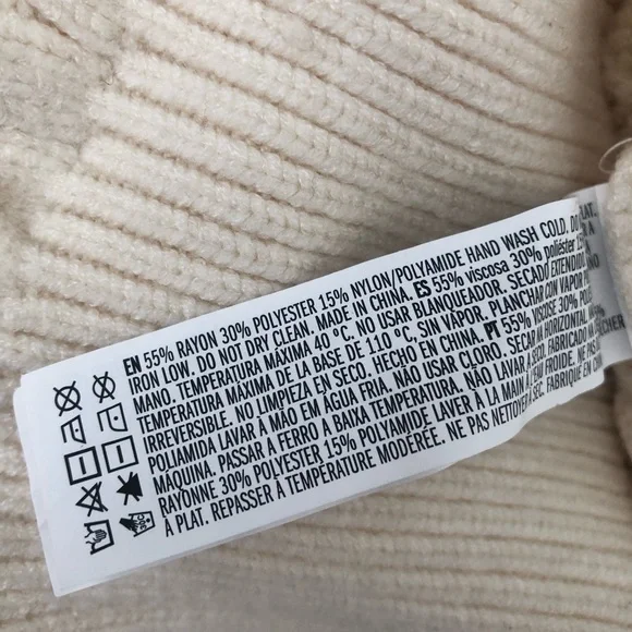 Forever 21 Cream Off-Shoulder Sweater - Picture 9 of 9